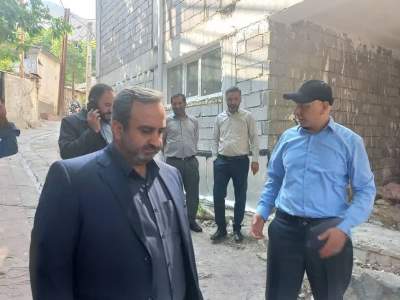 بازدید مدیرکل کمیته امداد استان البرز از روند احداث مسکن مددجویان در بخش آسارا