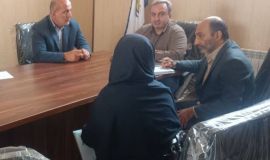 بازدید سرزده مدیرکل استان از ادارات کمیته امداد