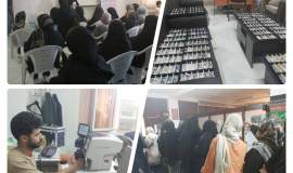 ارائه خدمات رایگان درمانی به ۳۵۰ مددجوی البرزی در اردوی جهادی سلامت منطقه یک کرج